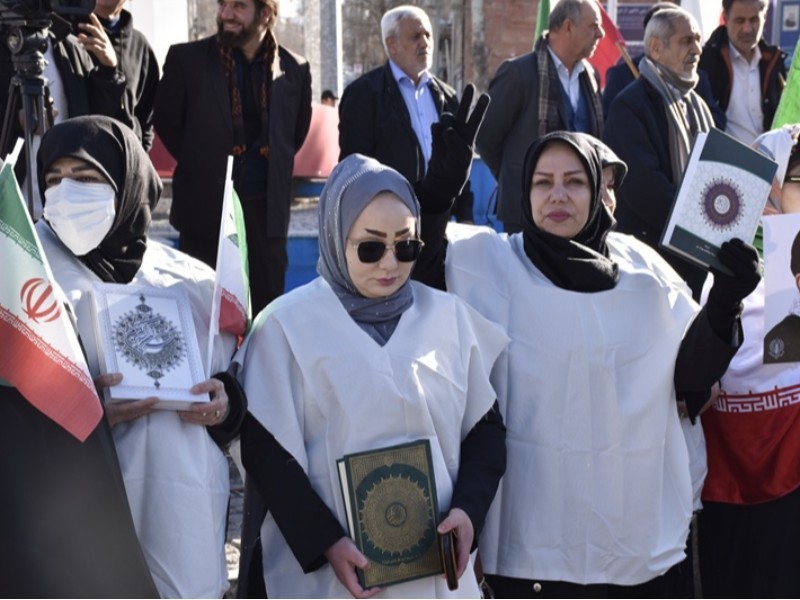 تجمع «همبستگی ملی» در مناطق مختلف ایلام