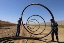 توسعه ۱۰۰۰ متر شبکه توزیع آب در ایوان