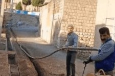 بهره‌مند  ۲۰۰ نفر از اهالی چوار از آب پایدار