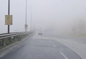 مه شدید در مسیر شهرستان سیروان