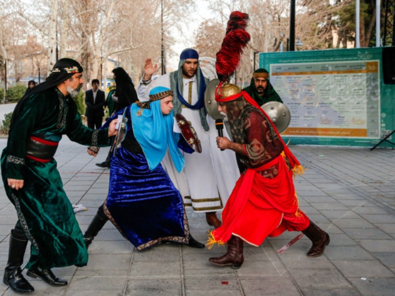 هنرنمایی ایلامی‌ها در تئاتر فجر