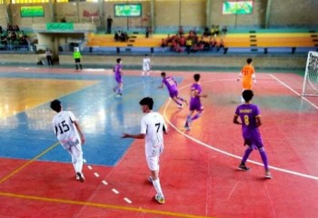 برگزاری مسابقات فوتسال در بخش زرین‌آباد دهلران