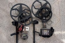 ۲ دستگاه فلزیاب در چوار کشف شد