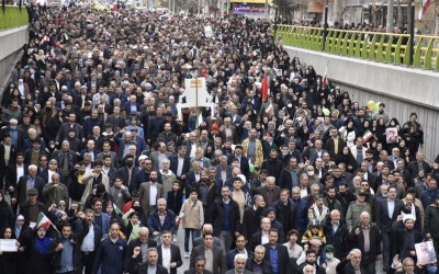 حضور پرشور مردم ایلام در راهپیمایی ۲۲ بهمن