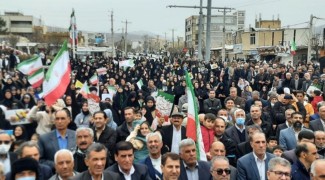 حماسه مناطق مختلف ایلام در یوم‌الله 22 بهمن