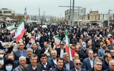 حماسه مناطق مختلف ایلام در یوم‌الله 22 بهمن