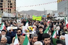 راهپیمایی باشکوه ۲۲ بهمن در شهرهای استان ایلام