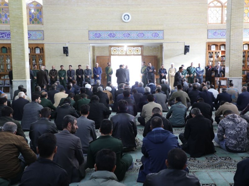 برگزاری مراسم گرامیداشت شهدای مدافع امنیت در ایلام