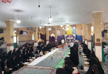 محفل انس با قرآن در روستای زنجیره علیا
