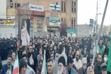 شیون زنان ایلامی در سوگ شهادت رهبر معظم انقلاب
