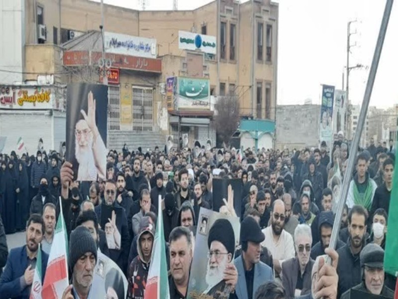 شیون زنان ایلامی در سوگ شهادت رهبر معظم انقلاب
