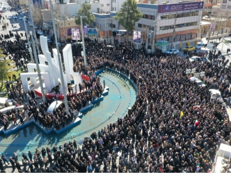 ایلام در سوگ ۲۲ شهید مرزبان