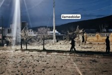 حمله موشکی به کلانتری ایوان