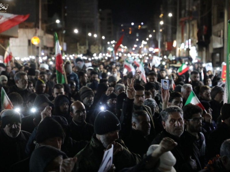 نوای «حیدر حیدر» آسمان شهر را پر کرد