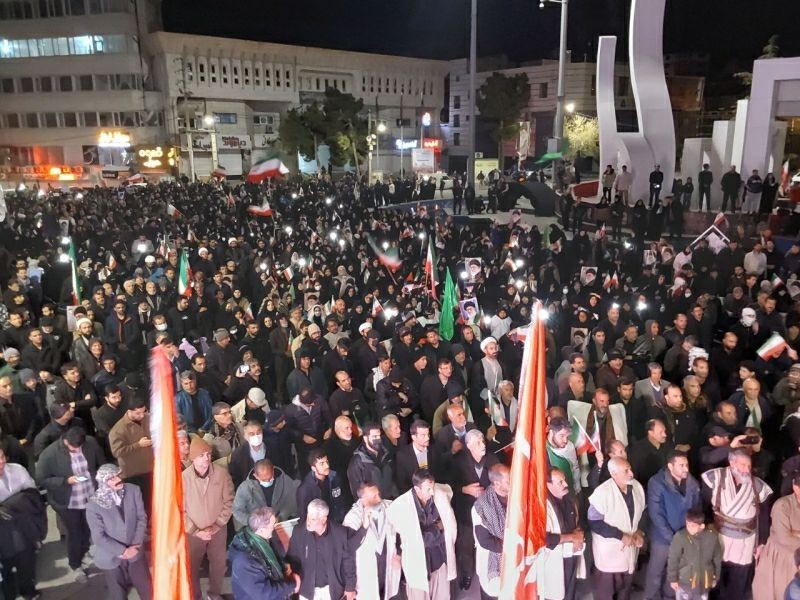 راهپیمایی حماسی شب قدر در ایلام