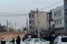 امدادرسانی به محل انفجار منزل مسکونی در ایوان