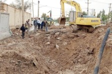 شبکه‌های آب‌وفاضلاب شهرستان مهران ترمیم شد
