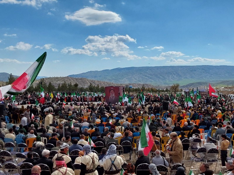 برگزاری مراسم چهلم رهبر شهید در ملکشاهی