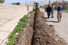 آب‌رسانی پایدار به ۱۲۰ خانوار چوار برقرار شد