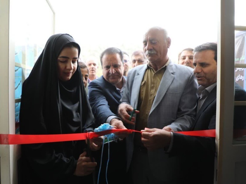 افتتاح مدرسه «مردم» روستای زیفل شهرستان بدره