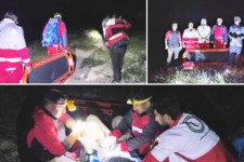 کوهنورد مصدوم در ارتفاعات سیاه‌کوه دهلران نجات یافت