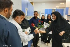 قدردانی از کادر آزمایشگاه بیمارستان شهدای زاگرس