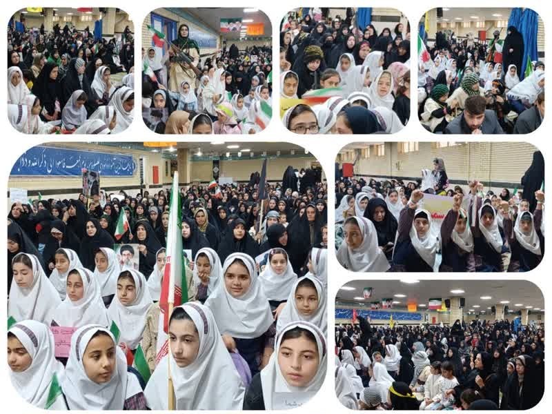 اجتماع «دختران جان‌فدای ایران» در ملکشاهی