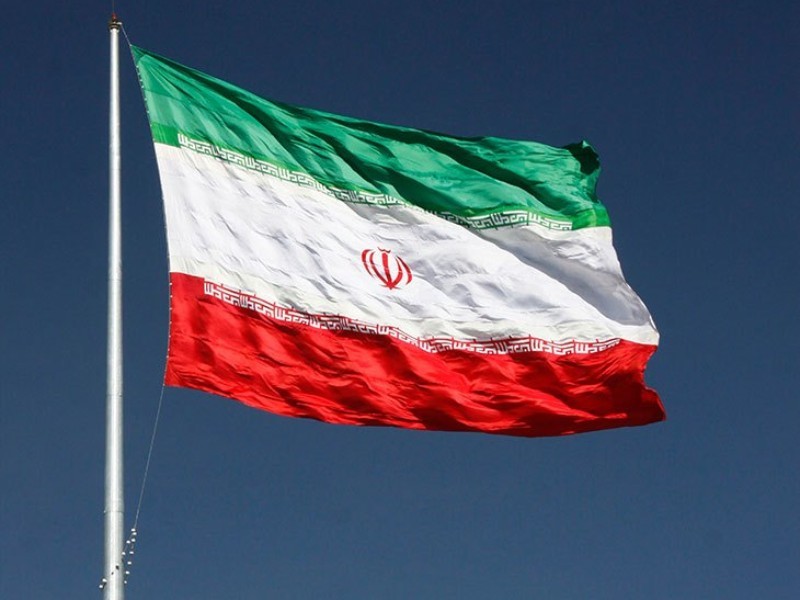 پرچم ایران بر فراز قلاقیران