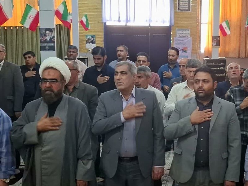 برگزاری مراسم گرامیداشت شهید جمهور در بدره