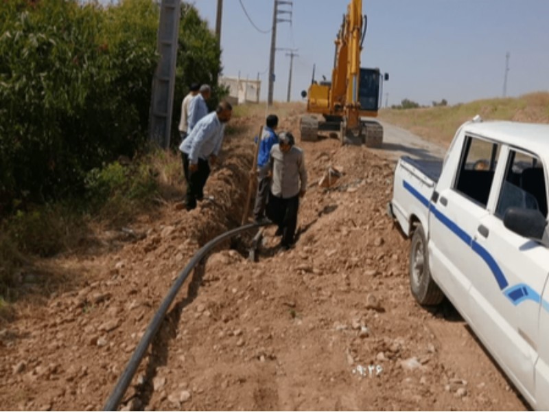 ۳ روستای آبدانان از آب پایدار بهره‌مند شدند