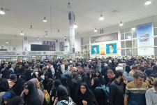 حضور گسترده زائران در پایانه شهید سلیمانی مهران