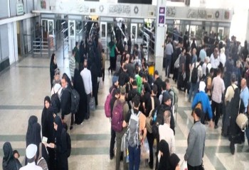 ثبت تردد ۴۱ هزار 16 نفر در مرز مهران