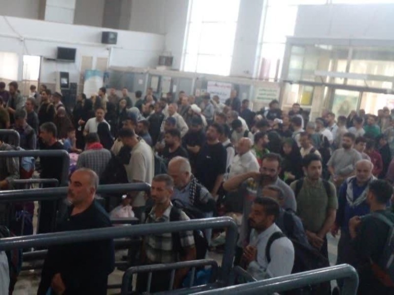 موج بازگشت زائران عرفه از مرز مهران آغاز شد