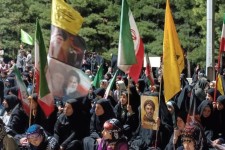 برگزاری یادواره شهدای بمباران هوایی شهر ارکواز