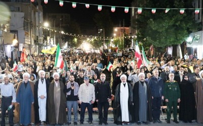 ایلام در سوگ قائد شهید امت و شهدای اقتدار