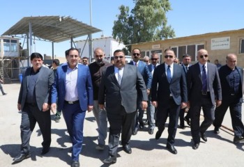 استاندار واسط عراق وارد ایلام شد