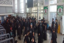 موج گسترده زائران در مرز بین‌المللی مهران