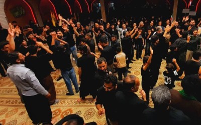 هفتمین شب عزاداری خیابانی سیدالشهدا (ع) در ملکشاهی