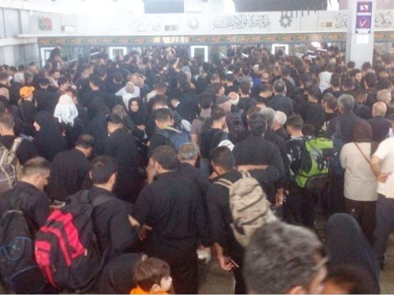 تردد ۱۶ هزار زائر از مرز مهران