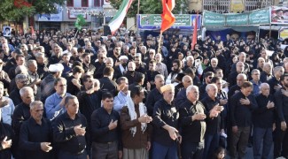 برگزاری مراسم تاسوعای حسینی در ایلام