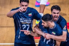 والیبال ایران 3 امتیاز ارزشمند گرفت