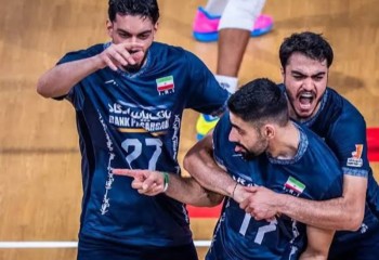 والیبال ایران 3 امتیاز ارزشمند گرفت