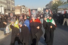 آغاز مراسم تشییع آقای شهید ایران در تهران