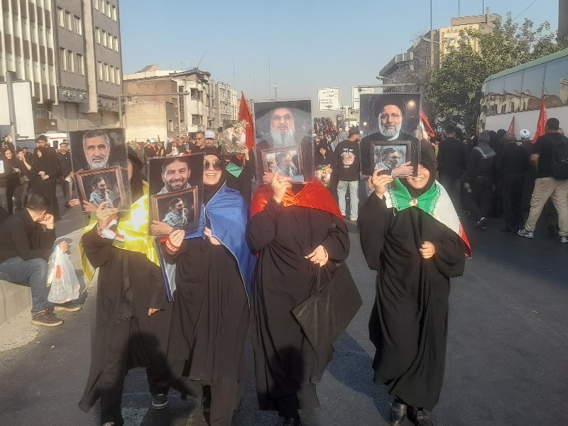آغاز مراسم تشییع آقای شهید ایران در تهران