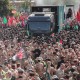 اشک عاشقان در سوگ رهبر شهید، بدرقه‌ای ماندگار