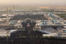 خیل عاشقان رهبر شهید در جمکران