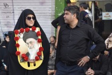 عزاداری مردم ایلام در سوگ «آقای شهید ایران»