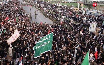 تشییع پیکر قائد شهید در عراق