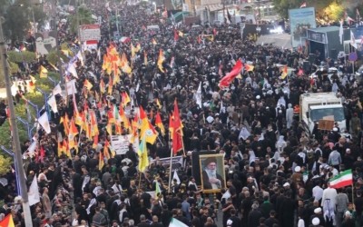 وداع میلیونی نجف اشرف با رهبر شهید