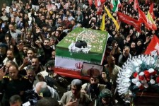 تشییع نمادین رهبر شهید در شهرستان ملکشاهی